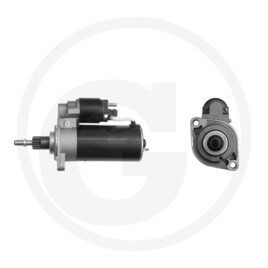 MAHLE Gear reduction starter 12 V / 1.7 kW