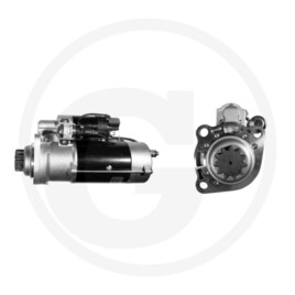 MAHLE Gear reduction starter 24 V / 6.5 kW
