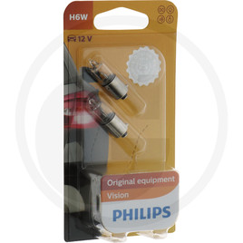 Philips Glass socket bulb H6W
