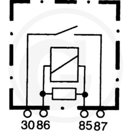 HELLA Relay, working current