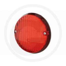 HELLA Lens with screws, red