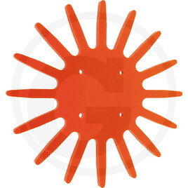 GRANIT Plastic finger weeder disc 370 mm