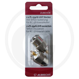 Albrecht PL 259/6 UHF connector