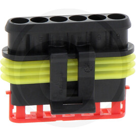 GRANIT Pack of 50 blade terminal bushes, 6-pin