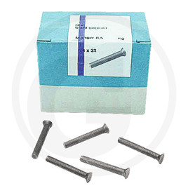 Round head rivets