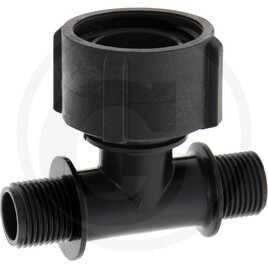 Supray T-shaped connector