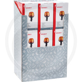 GRANIT LED rotating beacon, display: 18 pcs.