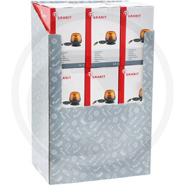GRANIT LED rotating beacon, display: 18 pcs.