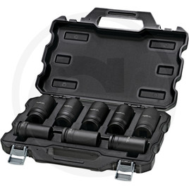 GRANIT BLACK EDITION 3/4” hexagonal impact socket set