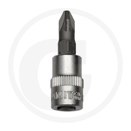GRANIT BLACK EDITION 1/4" bit socket, PZ2