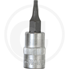 GRANIT BLACK EDITION 1/4" bit socket TX star TB8