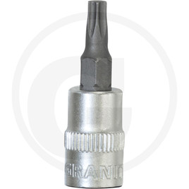 GRANIT BLACK EDITION 1/4" Bit socket for TX screws, T25