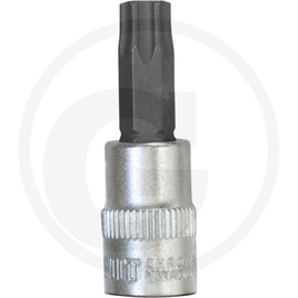 GRANIT BLACK EDITION 1/4" Bit socket for TX screws, T40
