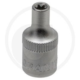 GRANIT BLACK EDITION Socket TX E, 1/4", E4