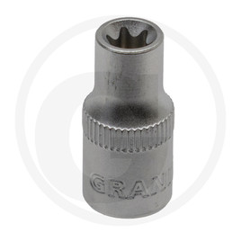 GRANIT BLACK EDITION Socket TX E, 1/4", E7