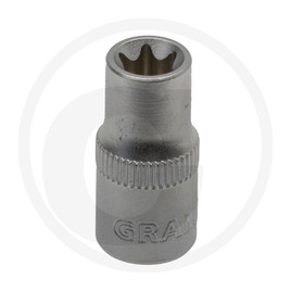 GRANIT BLACK EDITION Socket TX E, 1/4", E8