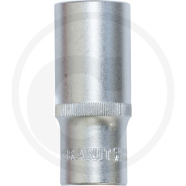 GRANIT BLACK EDITION 1/2" hexagon socket, long, 24 mm