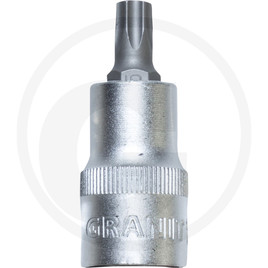 GRANIT BLACK EDITION 1/2" Bit socket for TX screws, T45