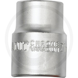 GRANIT BLACK EDITION 3/4" hexagon socket, short, 21 mm