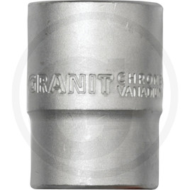GRANIT BLACK EDITION 3/4" hexagon socket, short, 27 mm