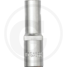 GRANIT BLACK EDITION 1/2" hexagon socket, long, 13 mm