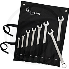 GRANIT BLACK EDITION Combination spanner set XL, 10-30 mm
