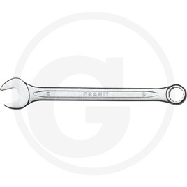GRANIT BLACK EDITION Combination spanner, angled, 9 mm