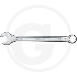 GRANIT BLACK EDITION Combination spanner, angled, 12 mm