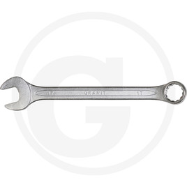 GRANIT BLACK EDITION Combination spanner, angled, 17 mm