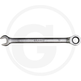 GRANIT BLACK EDITION Combination ratchet spanner, 10 mm