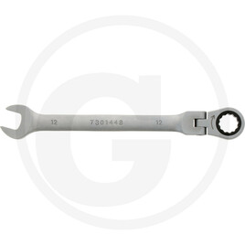 GRANIT BLACK EDITION Jointed ratchet spanner 12 mm