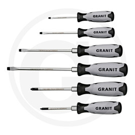 GRANIT BLACK EDITION Screwdriver set