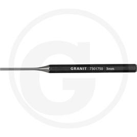 GRANIT BLACK EDITION Pin punch, octagonal, Ø 3 mm