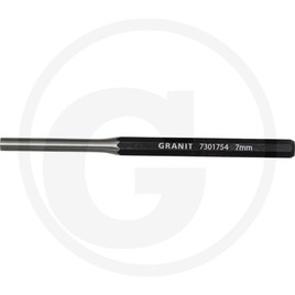 GRANIT BLACK EDITION Pin punch, octagonal, Ø 7 mm