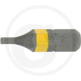 GRANIT BLACK EDITION Pack of 10 1/4” 25mm bits, hexagon 2 mm