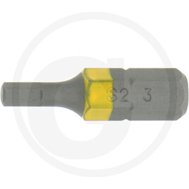 GRANIT BLACK EDITION Pack of 10 1/4” 25mm bits hexagon 3 mm