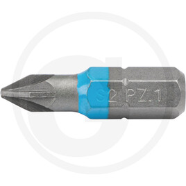 GRANIT BLACK EDITION Pack of 10 1/4” 25mm bit, PZ 1