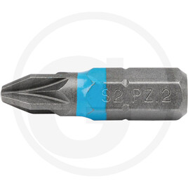 GRANIT BLACK EDITION Pack of 10 1/4” 25mm bit, PZ 2