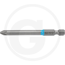 GRANIT BLACK EDITION Pack of 10 1/4” 75mm bit, PZ 2