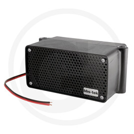 Broadband tone reversing warning systems