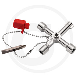 KNIPEX Electrical cabinet key, long version