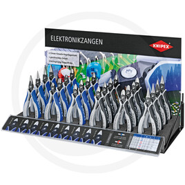 Verkaufsdisplay f. Elektronikzangen,leer