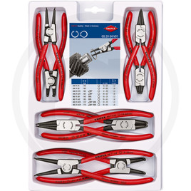 KNIPEX Circlip pliers set, 8 pcs.