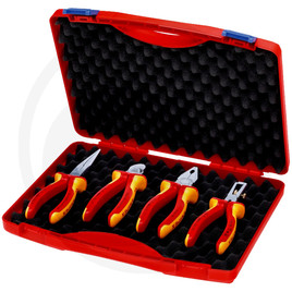 KNIPEX Tool box RED Electric Set 1