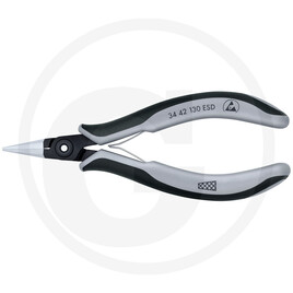 KNIPEX Praez.-Elektronikzange, flach