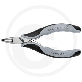 KNIPEX Elektronik-Schraegschneider ESD