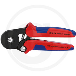 KNIPEX Self-adjusting crimping tool for wire en