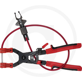 KS Tools Fuel pipe clamp with Bowden cable for quick coupling