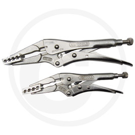 KS Tools Hose clamp gripping pliers set, 2 pcs.
