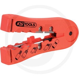 KS Tools Wire stripper+cable cutter, 2,5-12mm